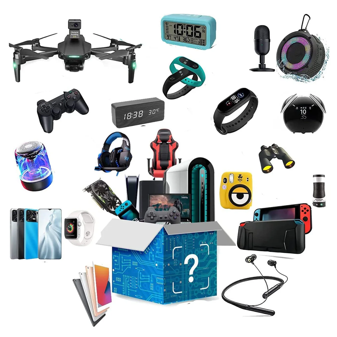 Electronic product selection illustration 2