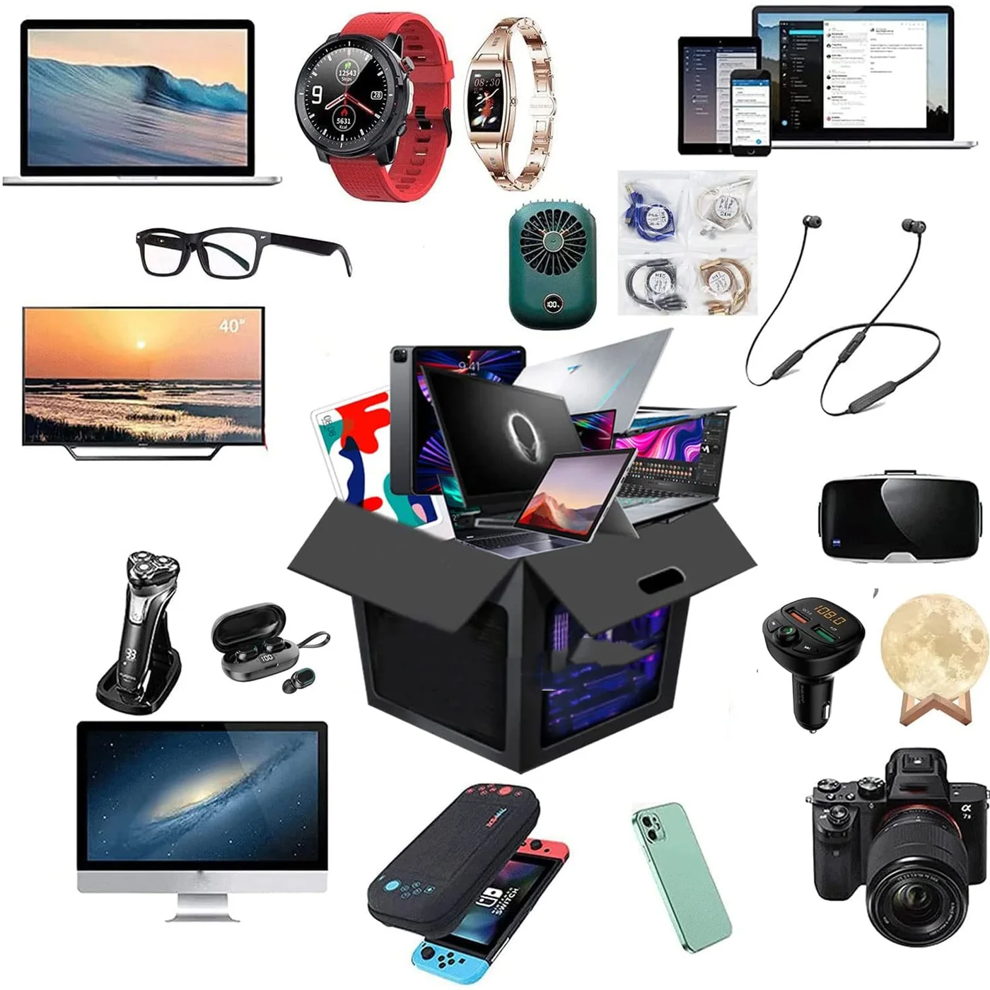 Electronic product selection illustration 3