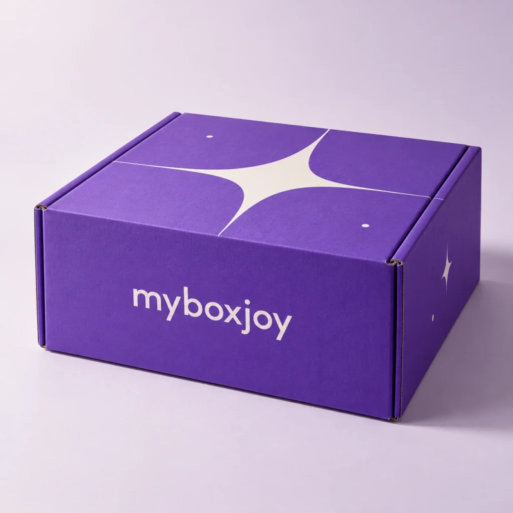 Purple Myboxjoy box illustration